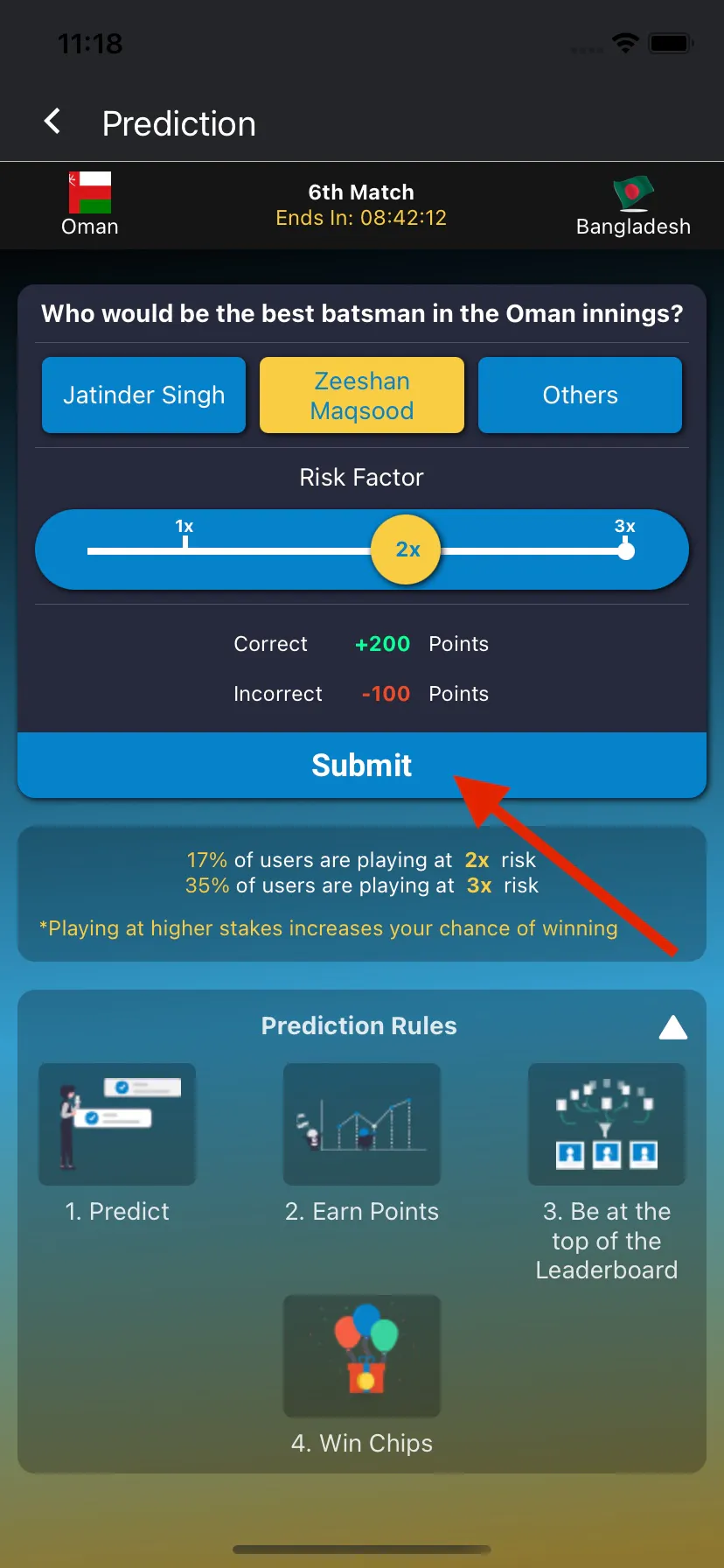 prediction how to play short